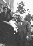 Thomas and Ellen Jeffers Cloke with their daughter Mary Foley.